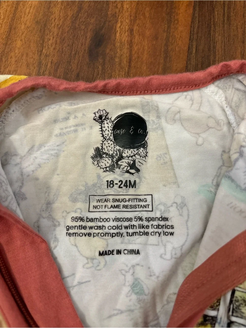 Case&Co Disney Winnie the Pooh Bamboo Soft Pajamas